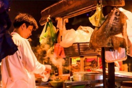 Indulge in the Saigon street food