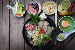 Pho in Hanoi, Viet Nam